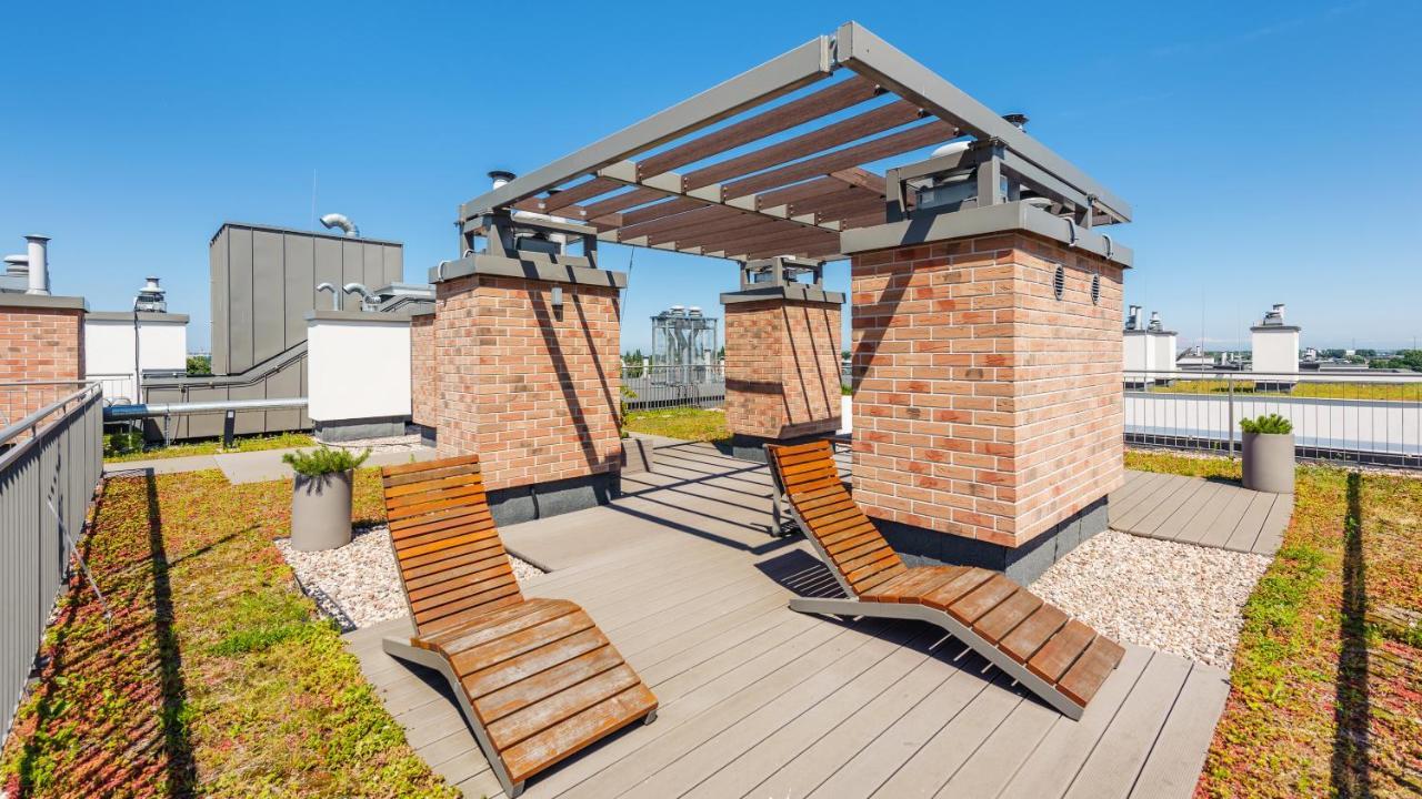 גדנסק Garden Gates Apartments By Sun & Snow With Roof Terrace מראה חיצוני תמונה